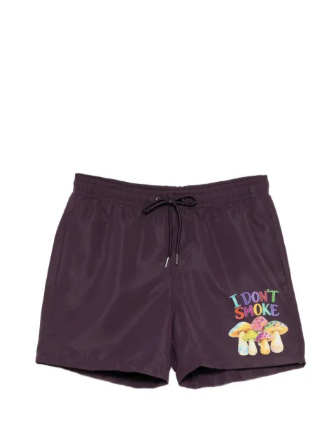 Melt - Print Drawstring Shorts