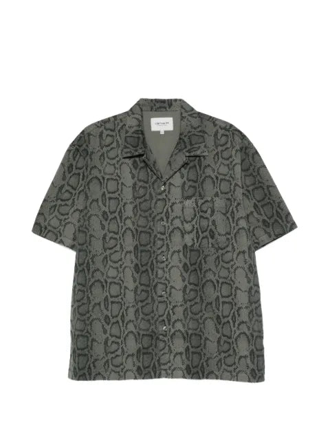 Carhartt WIP - Snakeskin-Print Short-Sleeve Shirt