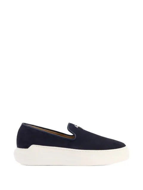 Giuseppe Zanotti - Conley Signature Velour Loafers