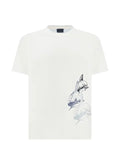 Paul & Shark - Shark-Print Cotton Jersey T-Shirt