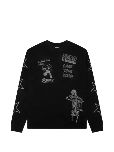 Pleasures - Star Graphic Long Sleeve T-Shirt