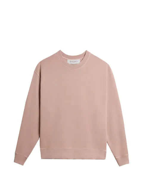 Golden Goose - Powder-Pink Sweatshirt With Reverse Logo On The Back - Jersey Capsule
