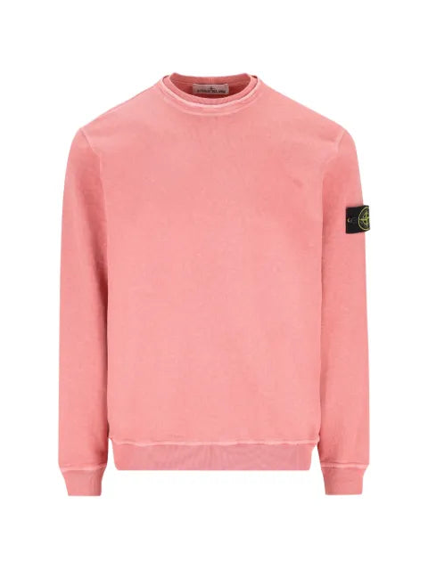 Stone Island - 6100034 Malfilã© Fleece Old-Effect Sweatshirt