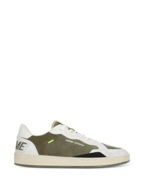 Crime London - Logo-Detail Leather Sneakers