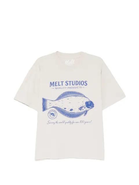 Melt - Fish-Print T-Shirt
