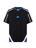 BOSS - Contrast-Detail T-Shirt In Stretch Cotton