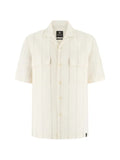 Boggi Milano - Regular Fit Pinstripe Linen Shirt
