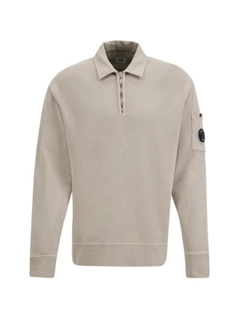C.P. Company - Malfilã¨ Fleece Lens Half Zip Sweatshirt