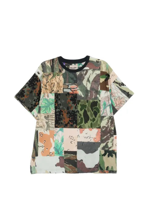GALLERY DEPT. - Mixed-Patchwork Camouflage T-Shirt