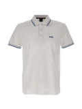 BOSS - Striped-Trim Pique Polo Shirt