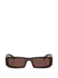 Prada Eyewear - Triangle-Logo Sunglasses