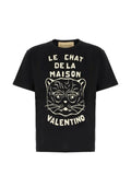 Valentino Garavani - Le Chat De La Maison-Print T-Shirt