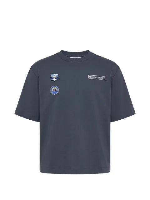 Marine Serre - Scout Patches Crew-Neck T-Shirt
