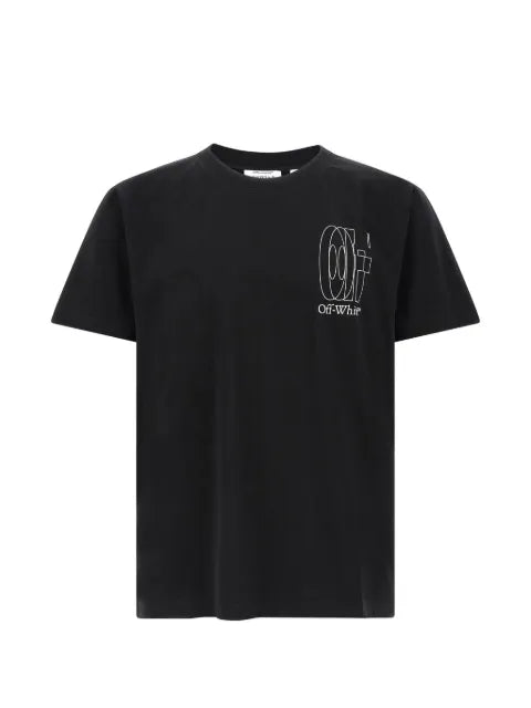 Off-White - Arrow Embossed Print T-Shirt