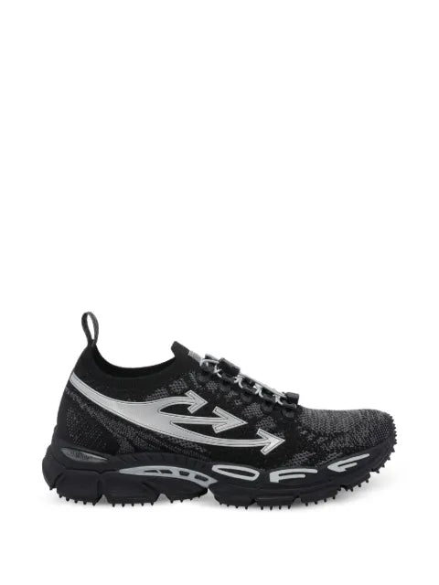Off-White - Be Right Back Logo Round-Toe Sneakers