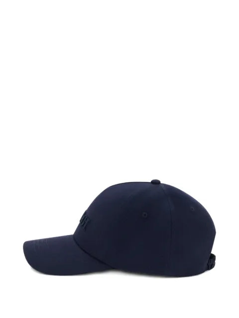 Boggi Milano - Baseball Cap With Visor And Embroidery In Cotton