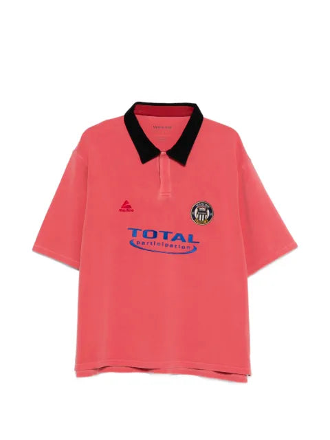 Martine Rose - Washed Logo Polo Shirt