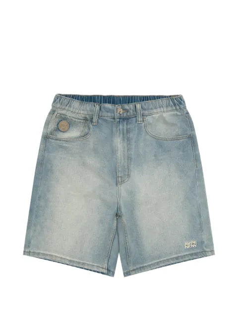 AAPE BY *A BATHING APE® - Logo-Patch Embroidered Shorts