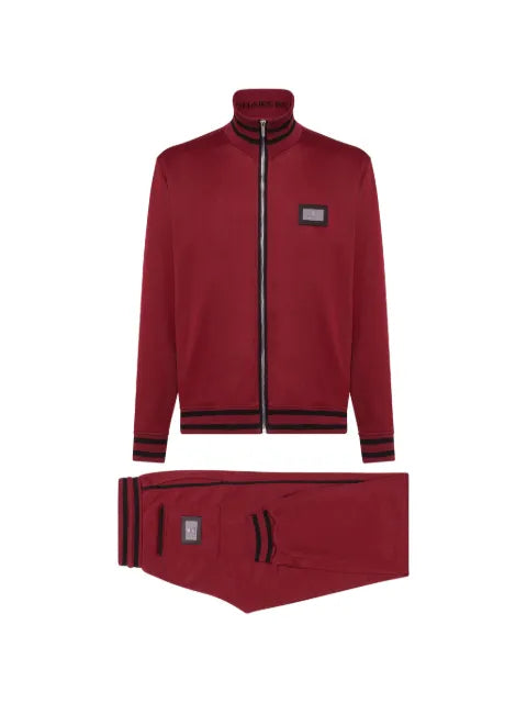 Billionaire - Ribbed Striped Tracksuit Set