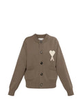 AMI Paris - Ami De Coeur Logo-Patch Cardigan