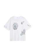 Maison Kitsuné - Art Nouveau Graphic-Print T-Shirt