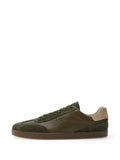 GROUNDS - Panelled Suede-Trim Sneakers
