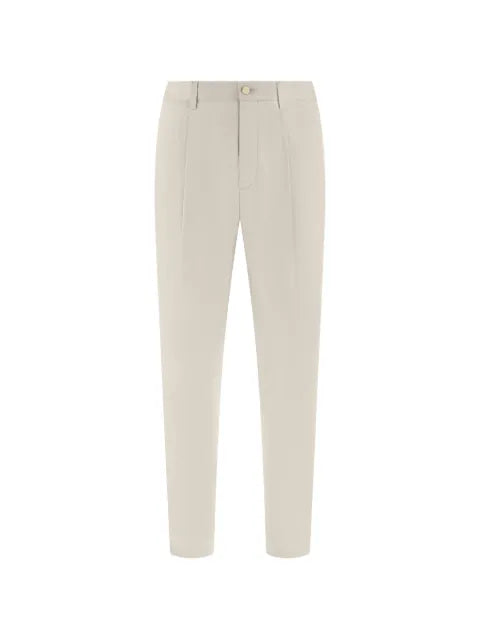 Boggi Milano - Darted Drawstring-Waist Trousers