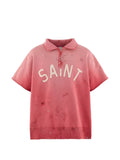 SAINT MXXXXXX - Half-Zip Polo Shirt