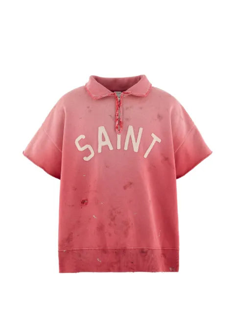 SAINT MXXXXXX - Half-Zip Polo Shirt