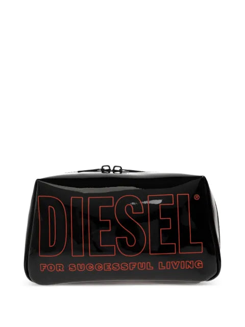Diesel - Logo-Print Wash Bag