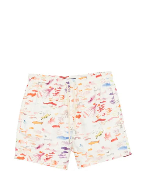 Vilebrequin - X Fabrice Hyber Moorea Swim Shorts