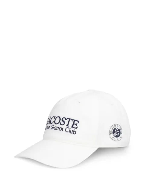 Lacoste - Roland Garros Logo-Embroidered Baseball Cap