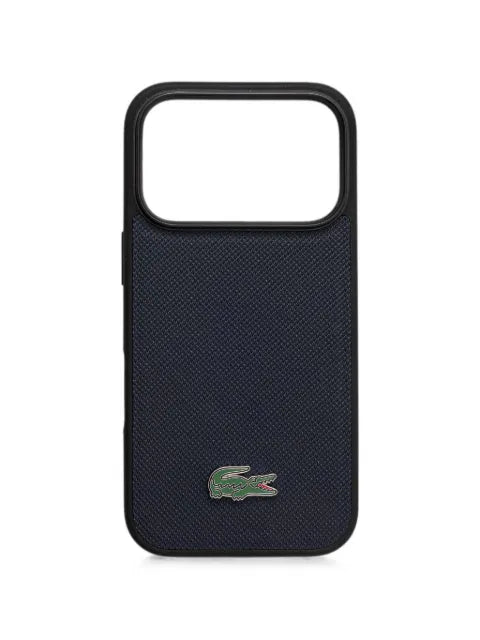 Lacoste - Logo-Plaque Iphone 17 Pro Case