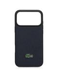 Lacoste - Logo-Plaque Textured Iphone 17 Pro Max Case