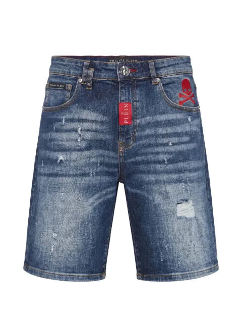 Philipp Plein - Denim Formentera Shorts Basics