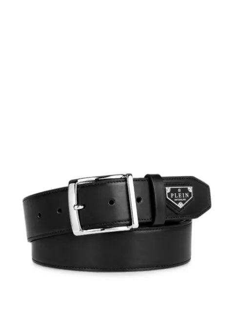Philipp Plein - Leather Belt Triangle