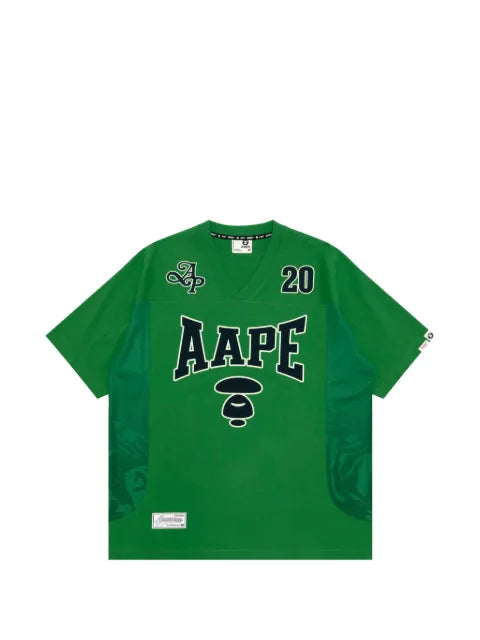AAPE BY *A BATHING APE® - Moonface Varsity T-Shirt