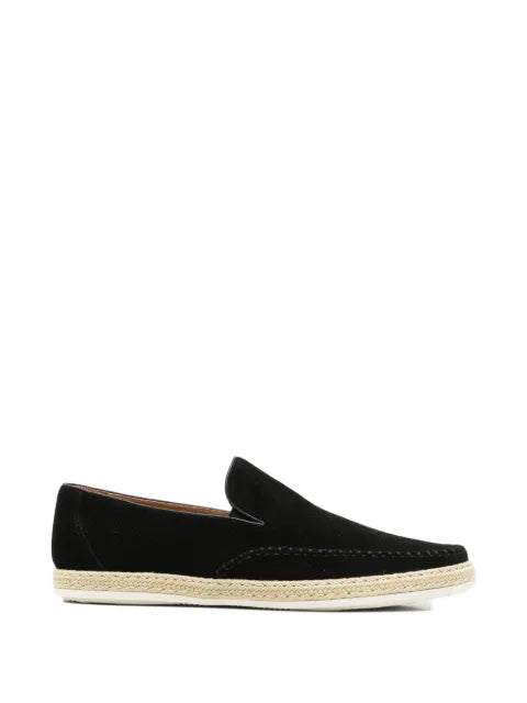 SERGIO MORETTI FIRENZE - Suede Penny Loafers