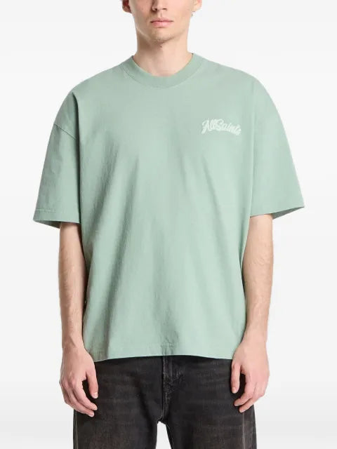 AllSaints - Odyssey Logo-Print T-Shirt