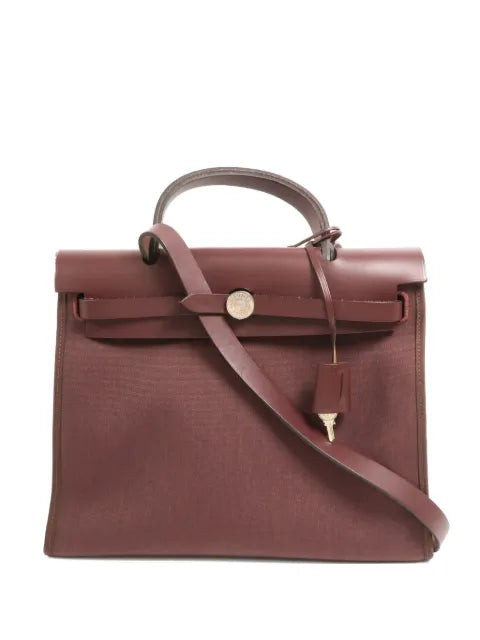 Hermès Pre-Owned - Pm Herbag Leather Tote Bag