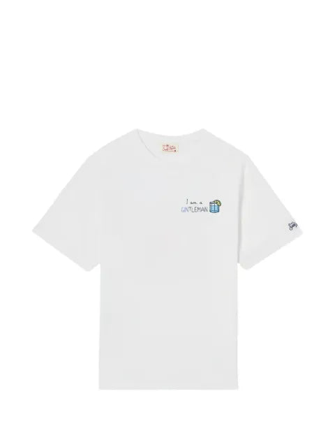 MC2 Saint Barth - Portofino Logo-Embroidered T-Shirt