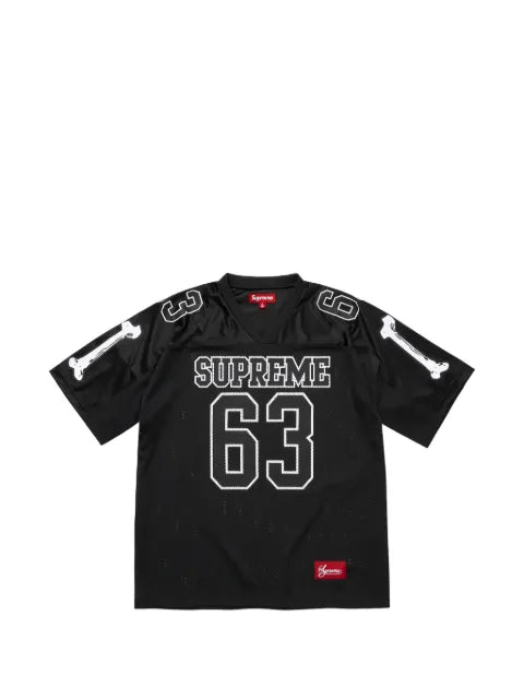 Supreme - Bones Graphic-Print Football Jersey T-Shirt