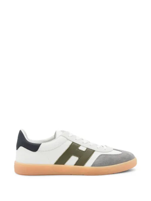 Hogan - Cool Logo-Appliquã© Leather Sneakers