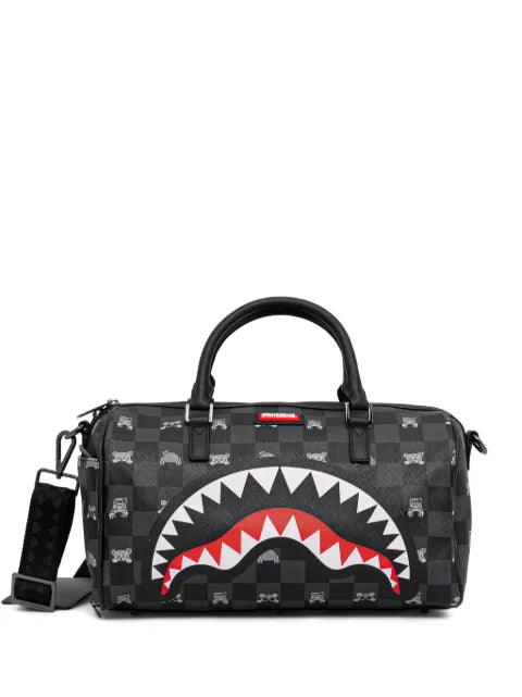 Sprayground - Check-Pattern Shark Holdall