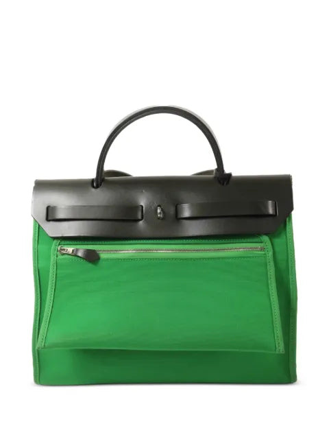 Hermès Pre-Owned - Pm Herbag Canvas Tote Bag