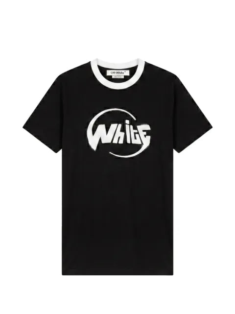 Off-White - Graphic-Print Ringer T-Shirt