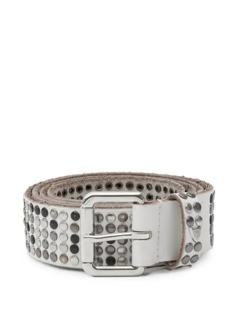 Htc Los Angeles - Stud-Embellished Leather Belt